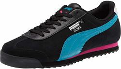 Puma Mens Roma Perforated Xtg Sneakers Black 12