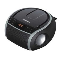 Portable Telefunken Radio Cd + Bluetooth