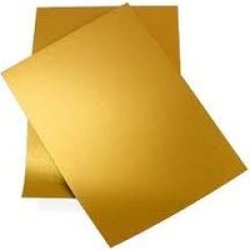 A4 Bright Board 160GSM 100 Sheets Gold