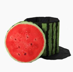 Fruit Themed Ottomans - Watermelon