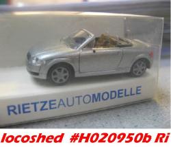 H0 Gauge Audi Tt Silver New+orig.pack H020950brietze