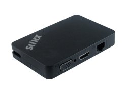 Sunix C0V50PB Usb-c Portable MINI Dock With USB 3.0 Gigabit Ethernet Vga HDMI