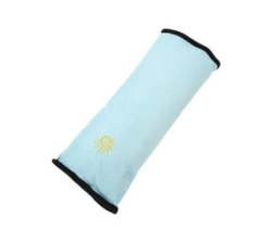 Blue Universal Soft Shoulder Pads Safety Belt Protector Pillow For Children Baby