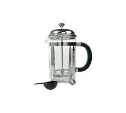 Coffee Plunger With Chrome Frame 12 Cup 1.6LT