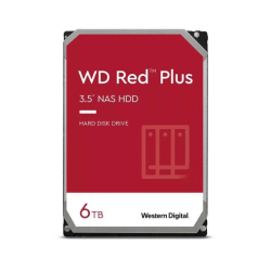 Western Digital Wd Red Plus 3.5-INCH 6TB Serial Ata Internal Nas Hdd WD60EFPX