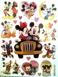 Stickers - Mickey Car