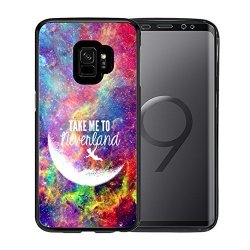 Cover For Samsung Galaxy S9 Case Tpu Black Case For For Samsung Galaxy S9 5.8 Inch - Take Me To Neverland