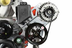 ICT Billet Ls Truck suv Alternator & Power Steering Pump Bracket Accessory Kit LS3 Camaro 551521X-3