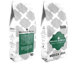JAVA Mugg & Bean Mocca Blend 1KG Beans