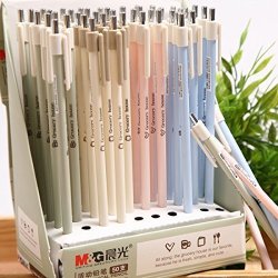 Miisii Tm 8PCS Grocery House Style Retractable 0.5MM Mechanical Pencils Set Refill Cute Cartoon Novelty