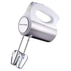 Russell Hobbs 400W Infinity Hand Mixer Retail Box 1 Year Warranty Product OVERVIEWRHHM33 Russell Hobbs Hand Mixerthis Sleek Looking Russell Hobbs Infinity Hand Mixer