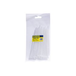 Dejuca - Cable Ties - Natural - 150MM X 3.6MM - 50 PKT - 3 Pack