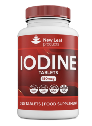 Iodine Thyroid Support Tablets 1 Year Supply