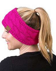 HW-6033-20A-78 Solid Headwrap - Neon Hot Pink
