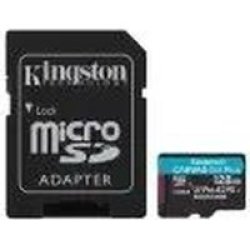 Kingston Technology Canvas Go Plus 128 Gb Microsd Uhs-i Class 10 128GB Uhs-i U3 V30 A2 Exfat