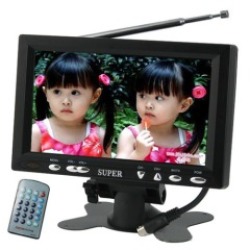 10 Inch Digital Lcd Tv With Remote And Cigarette Lighter Plug