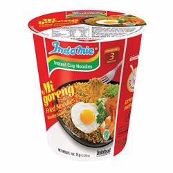 Indomie Mi Goreng Instant Noodles Halal Certified Original Flavor 12 Pack Cups