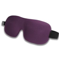 - Blackout Sleep Mask Contoured Eye Mask -light & Slim - Purple