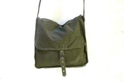 Vintage Military Bag Army Canvas Bag Messenger Bag Green Khaki Soviet Unused Ussr