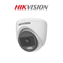 Hikvision Turbo 2 Mp Smart Hybrid Light With Colorvu Dome Camera With Audio