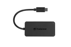 Transcend USB Type C 4 Port USB 3.1 Hub - Bus Powered