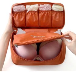 Travel Underwear Pouch Travecosmetic Make Up Toiletry Bag 4 Colours Available