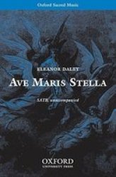 Ave Maris Stella Sheet Music Vocal Score