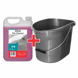 Janitorial Bucket + Tile Cleaner JA0702 + JA0401TC Promotion