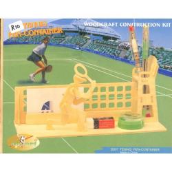 Msc:i:w -woodcraft Construction Kit - Tennis Pen-container