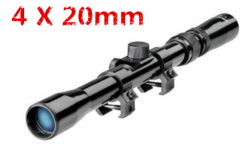 4 X 20mm Rifle Scope For 22caliber Rifles And Air Gun