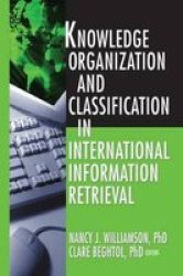 Knowledge Organization and Classification in International Information