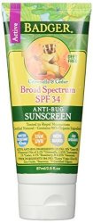 Badger Balm Anti-bug Sunscreen Spf 34 2.9 Fluid Ounce