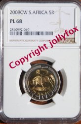 Only 7 In The World 2008 Oom Paul R5 PL68 Ngc