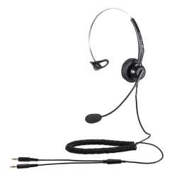 Calltel T800 Mono-ear Noise-cancelling Headset - Dual 3.5MM Jacks