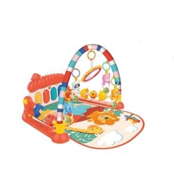 TIME2PLAY Baby Piano Activity Animal Play Mat With Toys