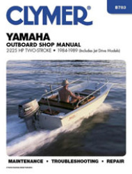 Clymer B783 Yamaha 2-225hp 2-stroke Outboard 1984-1989 Repair Manual