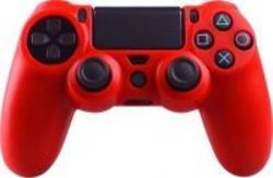 CCMODZ Silicone Case Skin For Ps4 Controller Red