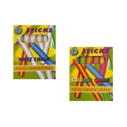 Assorted Colours - Chalk Pack Of 24