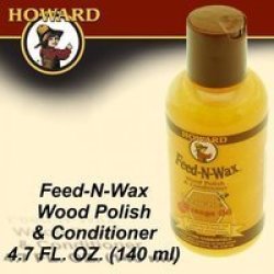 Feed-n-wax Wood Polish & Conditioner 4.7 Fl.oz