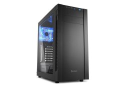 Sharkoon TG5 Window Atx Tower PC Gaming Case Blue With Side Window - USB 3.0 Mounting Possibilities: 1X 3.5 Hard Drive Bays 2X 3.5