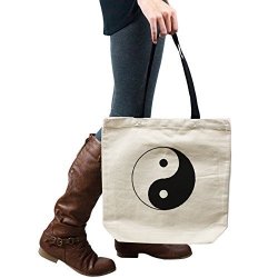 Tao Te Ching Ying And Yang Tote Handbag Shoulder Bag Purse