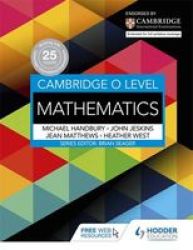 Cambridge O Level Mathematics Paperback