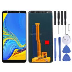 Silulo Online Store Lcd Screen And Digitizer Full Assembly For Galaxy A7 2018 A750F Ds Black