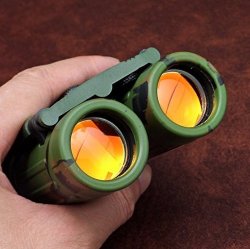 Binoculars For Kids Cakie Kids Binoculars For Bird Watching Sports Game Traveling Hunting Outdoor Toy Binoculars For Boys And Girls As Gift- Army Green