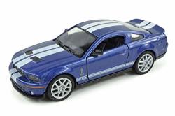 Customize This 5" 2007 Ford Shelby GT500 With Stripes 1:38 Scale - Blue