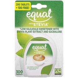 Equal Stevia Tablets 200+100 Tablets