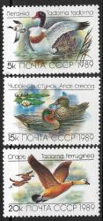 Russia Mnh 1989 Ducks Birds Um