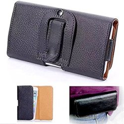 Leather Belt Clip Holster Kickstand Pouch Case Cover For Iphone 6 Plus 5.5 Inches