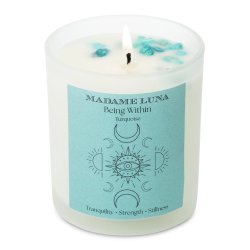 Crystal Candle Turquoise