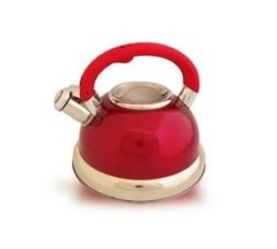Classic Whistling Kettle - 3 L Capacity Ideal For Gas Stoves - Silver